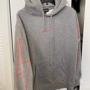 Shadowhill USA hoodie with orange